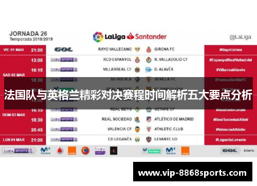 法国队与英格兰精彩对决赛程时间解析五大要点分析